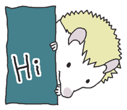 Hedgehogs Haribo family English Ver. sticker #735665