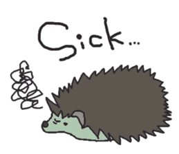 Hedgehogs Haribo family English Ver. sticker #735672