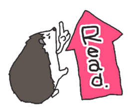 Hedgehogs Haribo family English Ver. sticker #735681