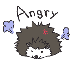 Hedgehogs Haribo family English Ver. sticker #735682