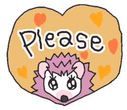 Hedgehogs Haribo family English Ver. sticker #735683