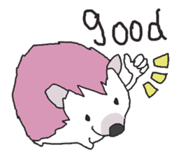 Hedgehogs Haribo family English Ver. sticker #735689