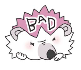 Hedgehogs Haribo family English Ver. sticker #735690