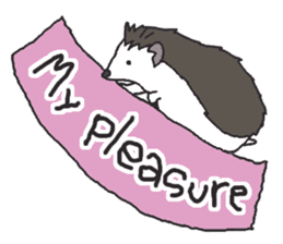 Hedgehogs Haribo family English Ver. sticker #735692