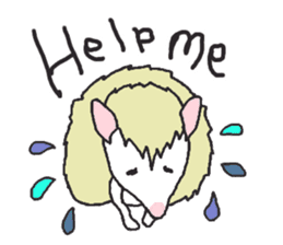 Hedgehogs Haribo family English Ver. sticker #735694