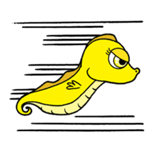 Nong Deepo - the fish and his friends sticker #735836