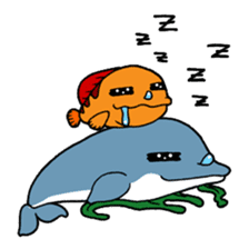 Nong Deepo - the fish and his friends sticker #735843