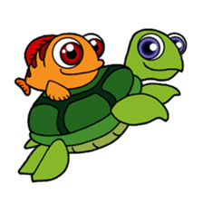 Nong Deepo - the fish and his friends sticker #735850