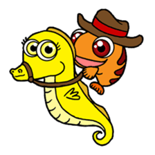 Nong Deepo - the fish and his friends sticker #735855