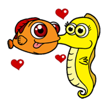 Nong Deepo - the fish and his friends sticker #735857