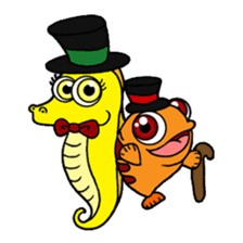 Nong Deepo - the fish and his friends sticker #735859