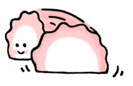 Japanese sweets SUAMA Sticker sticker #736133