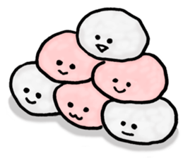 Japanese sweets SUAMA Sticker sticker #736141