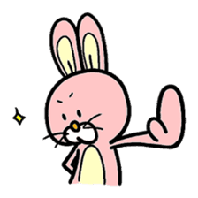 Mr.Rabbit & Carrot sticker #736143