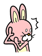 Mr.Rabbit & Carrot sticker #736145