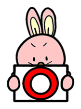 Mr.Rabbit & Carrot sticker #736150