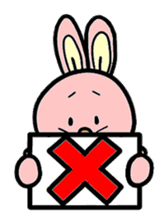 Mr.Rabbit & Carrot sticker #736151