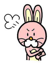 Mr.Rabbit & Carrot sticker #736153