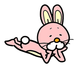 Mr.Rabbit & Carrot sticker #736160