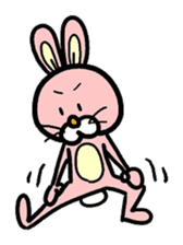 Mr.Rabbit & Carrot sticker #736166
