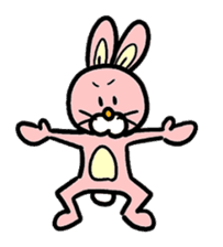 Mr.Rabbit & Carrot sticker #736167