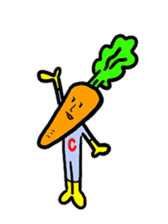 Mr.Rabbit & Carrot sticker #736176