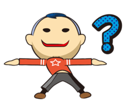 Posing Man - Mr.Hoshi sticker #736403