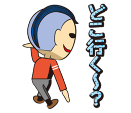 Posing Man - Mr.Hoshi sticker #736409