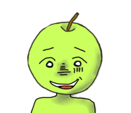 apple man sticker #736463