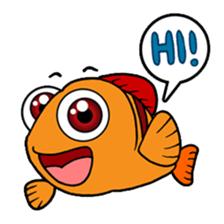 Nong Deepo - the cute Fish - First Set sticker #736583