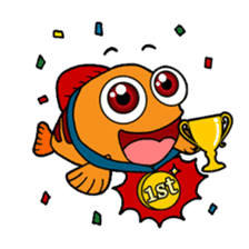 Nong Deepo - the cute Fish - First Set sticker #736585