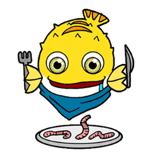 Nong Deepo - the cute Fish - First Set sticker #736607