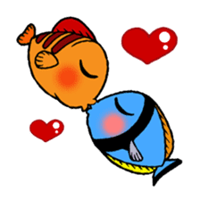 Nong Deepo - the cute Fish - First Set sticker #736610