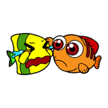 Nong Deepo - the cute Fish - First Set sticker #736611