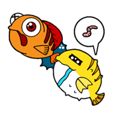 Nong Deepo - the cute Fish - First Set sticker #736613