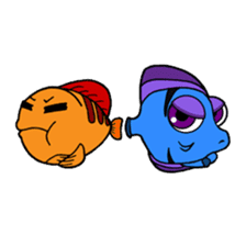 Nong Deepo - the cute Fish - First Set sticker #736614