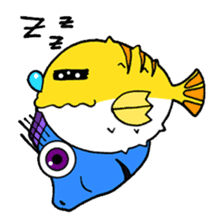 Nong Deepo - the cute Fish - First Set sticker #736618