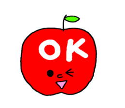 Do you like  an apple? sticker #736627