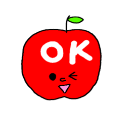 Do you like an apple? sticker #736627