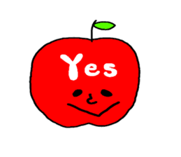 Do you like an apple? sticker #736628