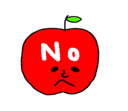 Do you like  an apple? sticker #736629