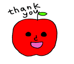 Do you like  an apple? sticker #736639