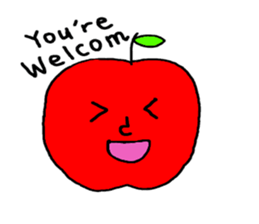 Do you like  an apple? sticker #736640