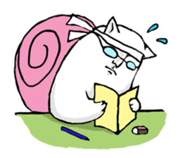 Snail cat sticker #736715