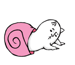Snail cat sticker #736721