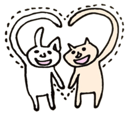 Usagi To Neko sticker #736869