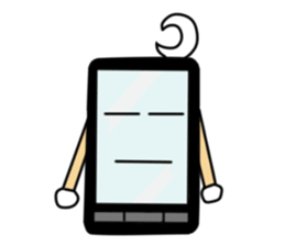 Yu's smart phone sticker #736950