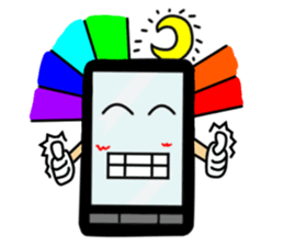 Yu's smart phone sticker #736963