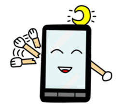 Yu's smart phone sticker #736965