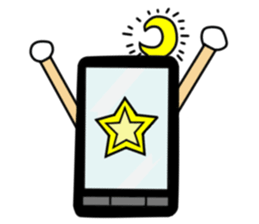 Yu's smart phone sticker #736972